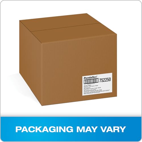 Modern Pendaflex File Folders, 250 Bulk Pack, resilient Manila Folders, Letter