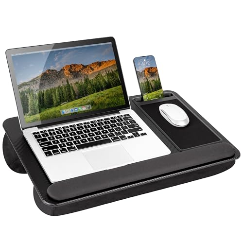 Minimalist LAPGEAR Home Office Pro Lap Desk with Wrist Rest, Kit