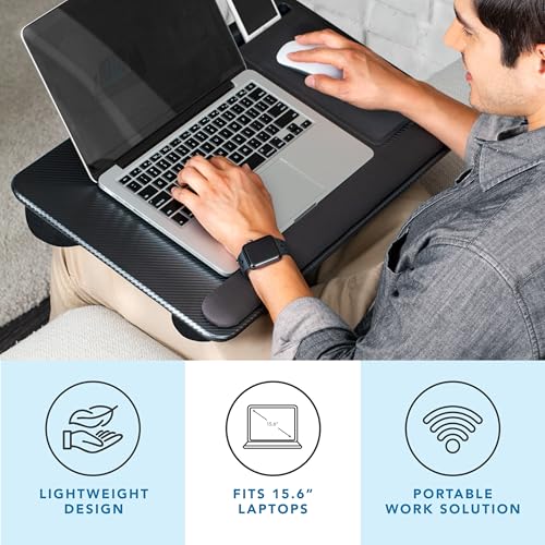 Minimalist LAPGEAR Home Office Pro Lap Desk with Wrist Rest, Kit
